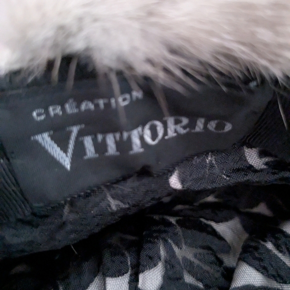Vintage Creation Vittorio Genuine Fur Lined Hat Inner Gray Brown - Picture 7 of 7